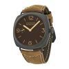 PANERAI PRE-OWNED PANERAI RADIOMIR COMPOSITE 3 DAYS BROWN DIAL MEN'S WATCH PAM00504