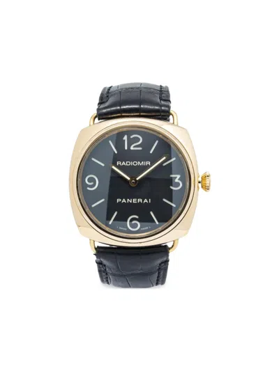 Pre-owned Panerai  Radiomir 45mm In Black