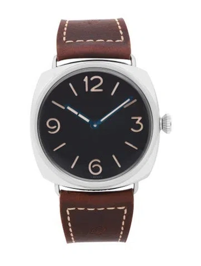 Pre-owned Panerai Radiomir 3 Days Acciaio Watch In Multi