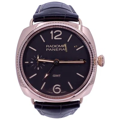 Pre-owned Panerai Radiomir 3 Days Gmt Mint Full Set Pam 421 In Multi