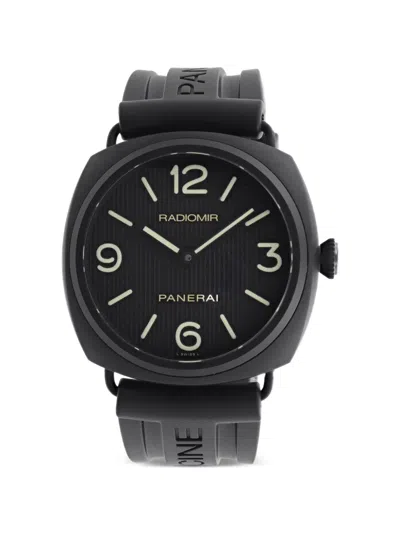 Pre-owned Panerai Radiomir 45mm Watch In Black