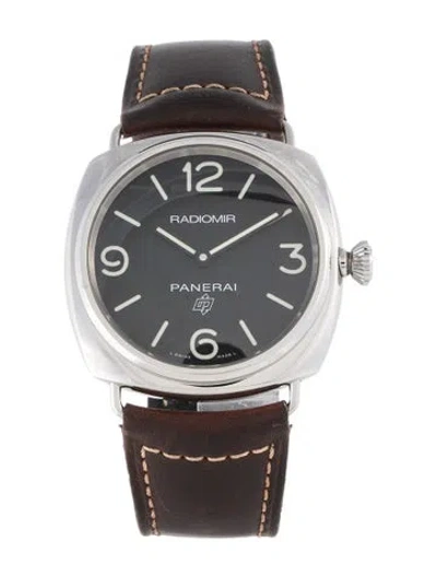 Pre-owned Panerai Radiomir Base Logo Watch In Multi