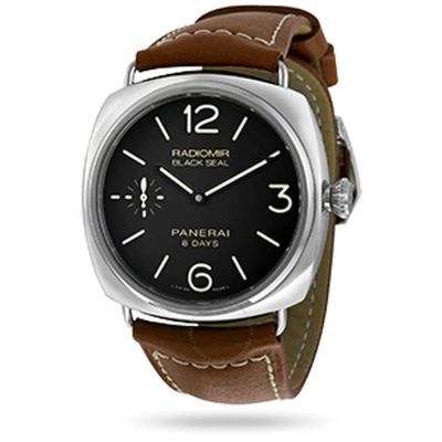 Panerai Radiomir Black Dial Brown Leather Men's Watch Pam00609