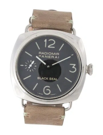 Pre-owned Panerai Radiomir Black Seal Watch In Multi