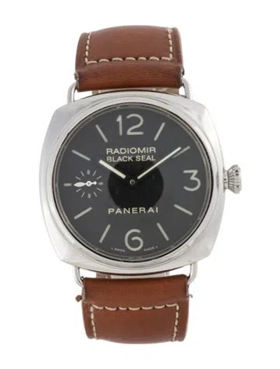 Pre-owned Panerai Radiomir Black Seal Watch In Multicolor