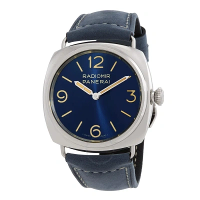 Panerai Radiomir Officine 45mm Automatic Blue Dial Men's Watch Pam01383