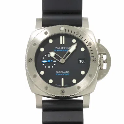 Pre-owned Panerai Stainless Steel Wristwatch () In Multi