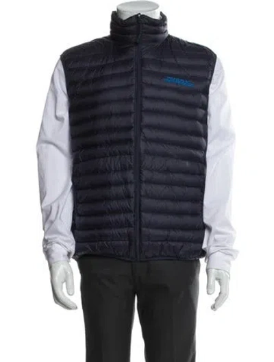 Pre-owned Panerai Striped Vest In Blue