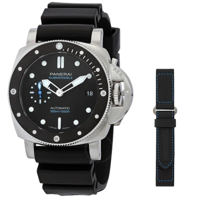 Panerai Submersible Automatic Black Dial Men's Watch Pam01683