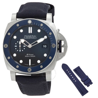 Panerai Submersible Automatic Blue Dial Men's Watch Pam01289