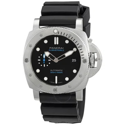 Panerai Submersible Quarantaquattro 44mm Automatic Black Dial Men's Watch Pam01596
