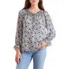 Paneros Clothing Esme Long Sleeve Top In Gray