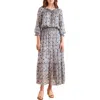 Paneros Clothing Tiered Esme Dress In Blue