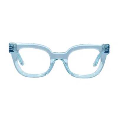 Panetti Eyewear Blue Next Acrylic Square Sunglasses