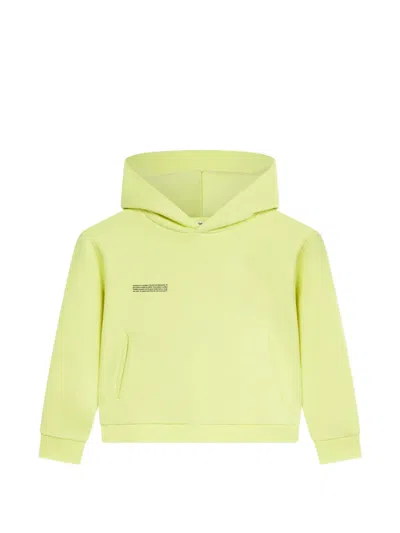 Pangaia Kids' 365 Cotton Hoodie In Green
