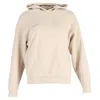 Pangaia Logo-print Organic-cotton Hoodie In Beige