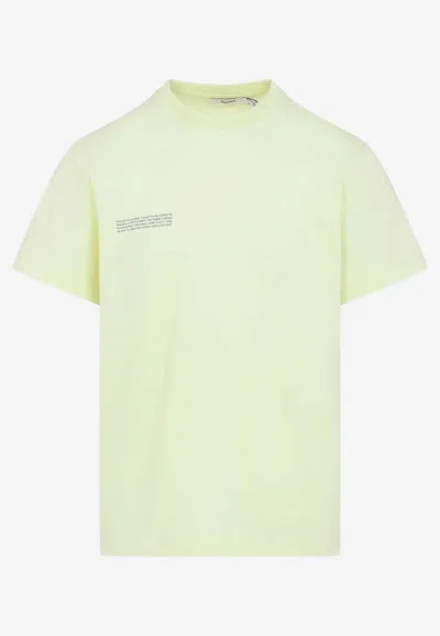 Pangaia 365 Logo Crewneck T-shirt In Neutral