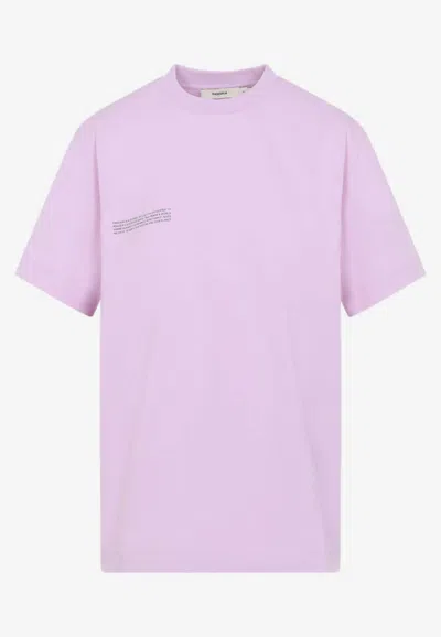 Pangaia 365 Logo Crewneck T-shirt In Neutral