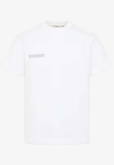 Pangaia 365 Logo Crewneck T-shirt In White