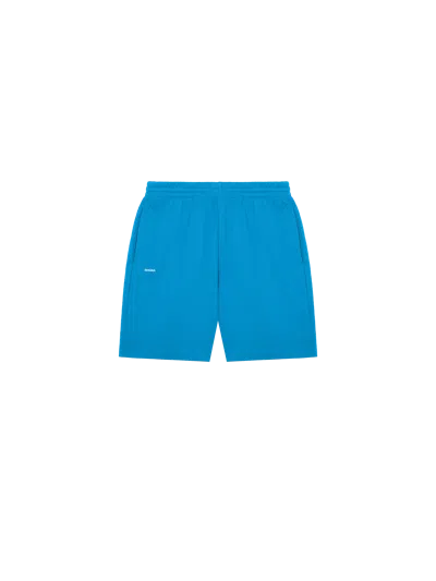 Pangaia 365 Midweight Mid Length Shorts In Geyser Blue