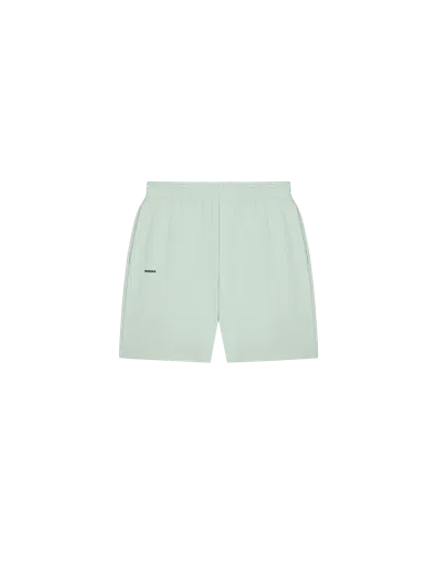 Pangaia Womens 365 Midweight Mid Length Shorts In Reflect Blue