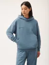 Pangaia Mens 365 Midweight Soft Organic Cotton Hoodie In Blue