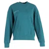 Pangaia 365 Midweight Sweatshirt In Blue Green Cotton In Blue