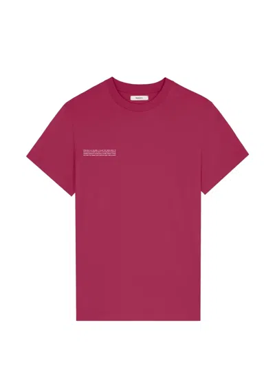 Pangaia Kids' 365 Text-print T-shirt In Red