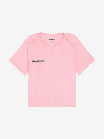 Pangaia Kids'  Baby 365 Lightweight T-shirt In Pink