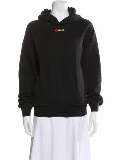 Pre-owned Pangaia Bomber Jacket In Black
