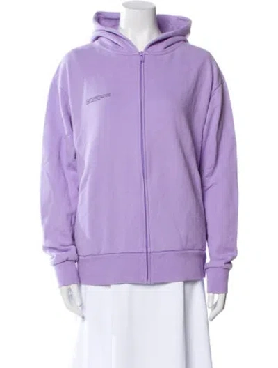 Pre-owned Pangaia Bomber Jacket In Purple