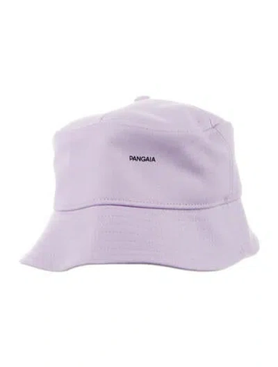 Pre-owned Pangaia Canvas Bucket Hat In Purple