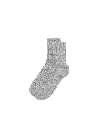 Pangaia Cashmere Ribbed Ankle Socks In Grey