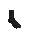 Pangaia Cashmere Ribbed Socks — Black In Black