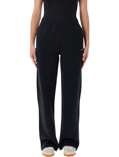 Pangaia Classic Hw Wide-leg Pants In Black