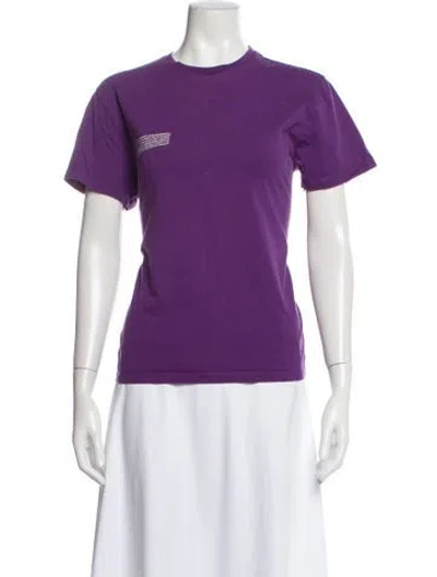 Pre-owned Pangaia Crew Neck Short Sleeve T-shirt In Multi