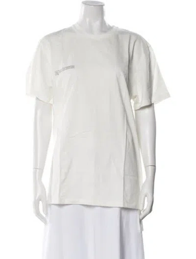 Pre-owned Pangaia Crew Neck Short Sleeve T-shirt W/ Tags In Neutral