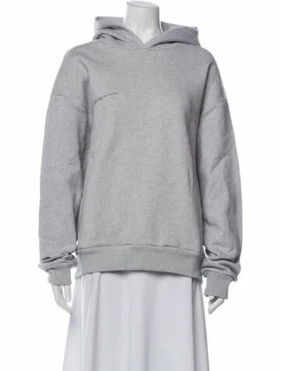 Pre-owned Pangaia Crew Neck Sweater In Gray