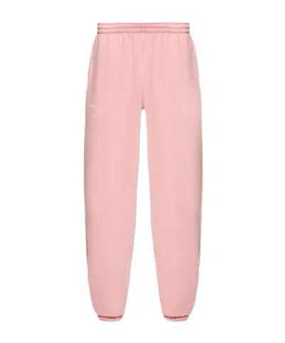 Pangaia Cuffed Organic-cotton Trousers In Pink