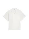 Pangaia Dna Aloe Linen Camp Collar Shirt In Off-white