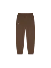 PANGAIA WOMENS DNA BARREL-LEG TRACK PANTS — CACOA BROWN S