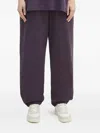 Pangaia Dna Elastic-waistband Joggers In Purple