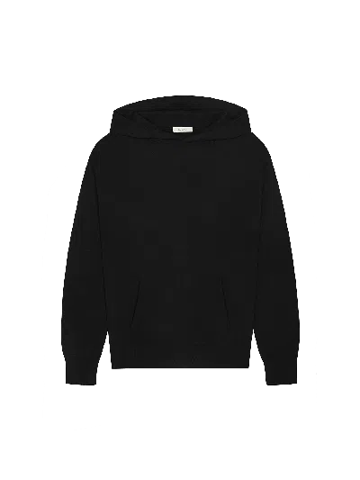 Pangaia Dna Knitted Hoodie In Black