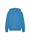 Pangaia Dna Knitted Hoodie In Geyser Blue