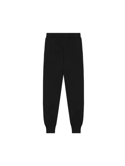Pangaia Dna Knitted Track Pants In Black