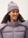 Pangaia Dna Regerative Merino Wool Beanie In Purple