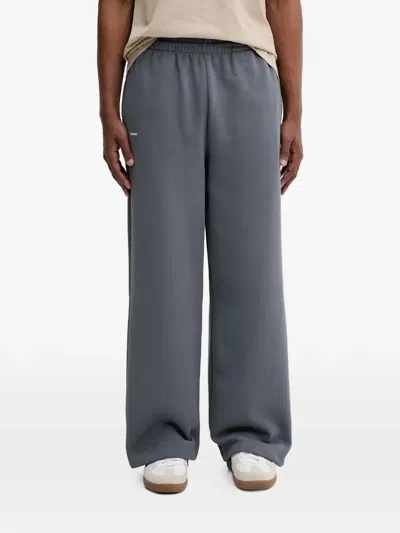 Pangaia Drawstring Wide-leg Track Pants In Gray