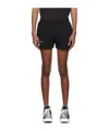 Pangaia Elastic Waist Shorts In Black