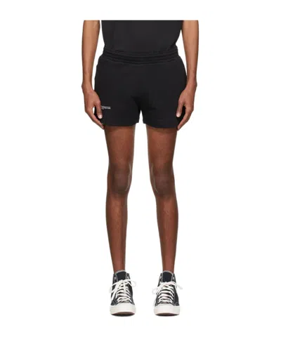 Pangaia Elastic Waist Shorts In Black