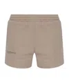 Pangaia Elastic Waist Shorts In Nude